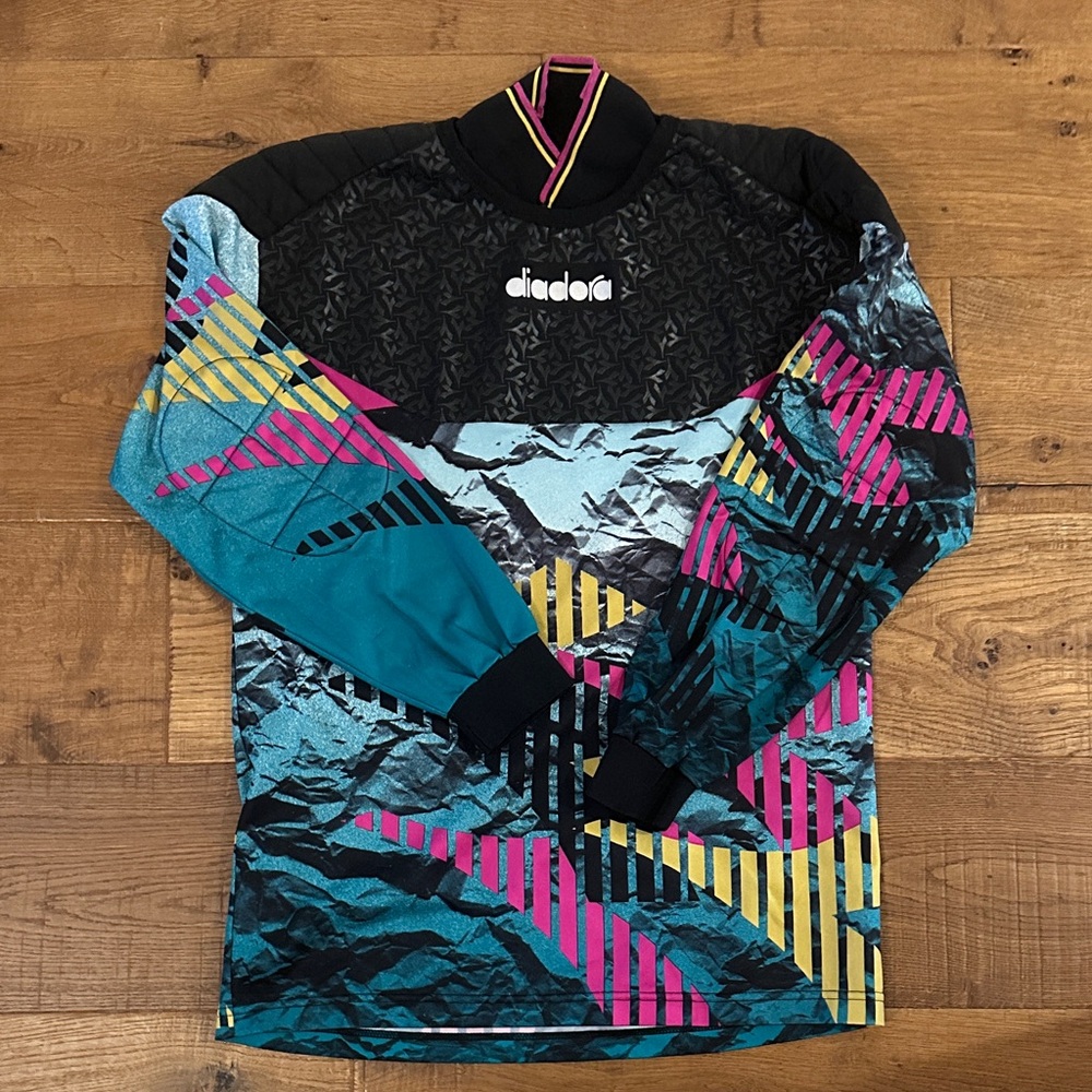 Diadora Multicolor Graphic Long Sleeve Top